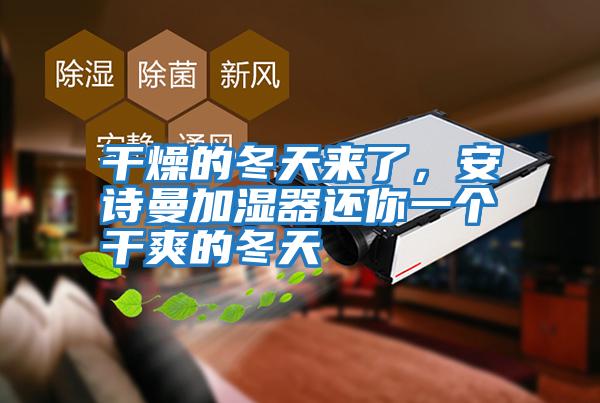 干燥的冬天來(lái)了，安詩(shī)曼加濕器還你一個(gè)干爽的冬天