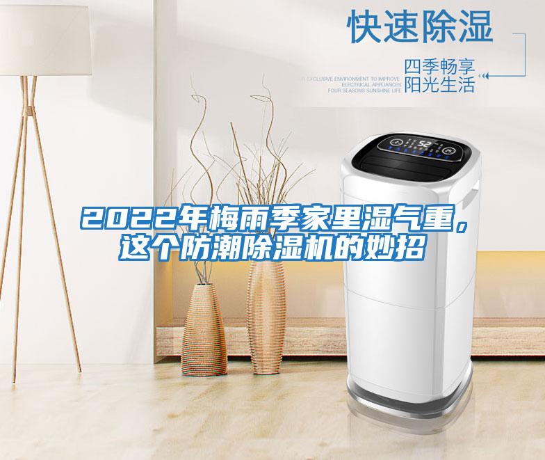 2022年梅雨季家里濕氣重，這個防潮除濕機的妙招