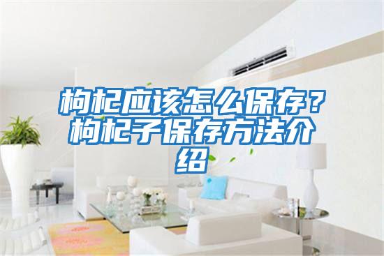 枸杞應(yīng)該怎么保存？枸杞子保存方法介紹