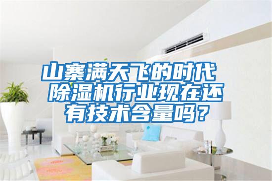 山寨滿天飛的時代 除濕機行業(yè)現(xiàn)在還有技術(shù)含量嗎？