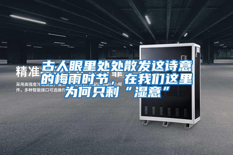 古人眼里處處散發這詩意的梅雨時節，在我們這里為何只剩“濕意”