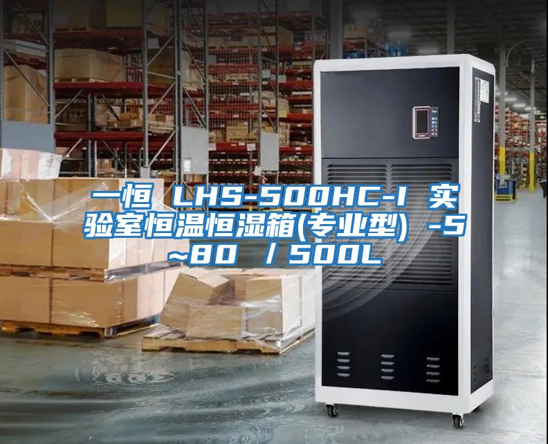 一恒 LHS-500HC-I 實(shí)驗(yàn)室恒溫恒濕箱(專業(yè)型) -5~80℃/500L