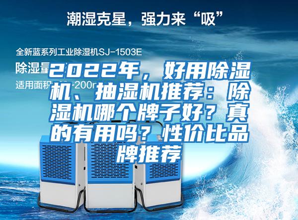 2022年，好用除濕機(jī)、抽濕機(jī)推薦：除濕機(jī)哪個牌子好？真的有用嗎？性價比品牌推薦