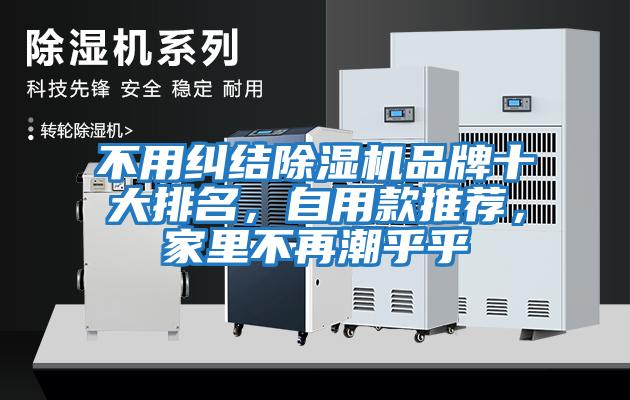 不用糾結除濕機品牌十大排名，自用款推薦，家里不再潮乎乎