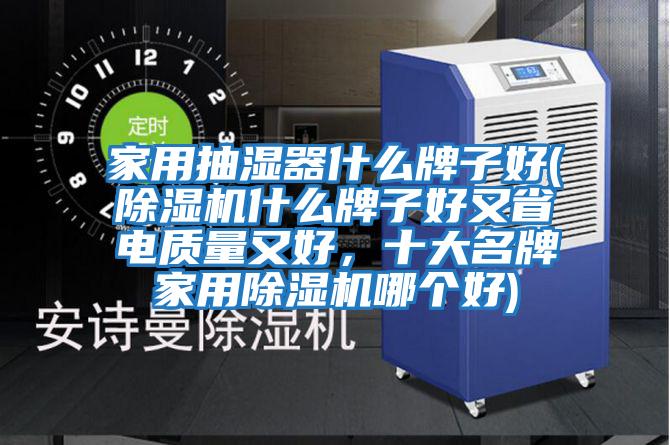 家用抽濕器什么牌子好(除濕機什么牌子好又省電質量又好，十大名牌家用除濕機哪個好)