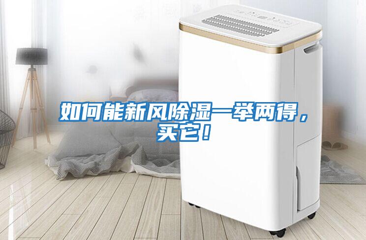 如何能新風(fēng)除濕一舉兩得，買它！