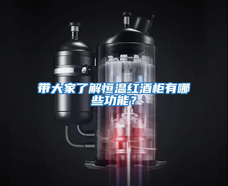 帶大家了解恒溫紅酒柜有哪些功能？