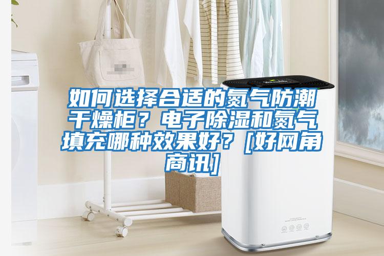 如何選擇合適的氮氣防潮干燥柜？電子除濕和氮氣填充哪種效果好？[好網角商訊]