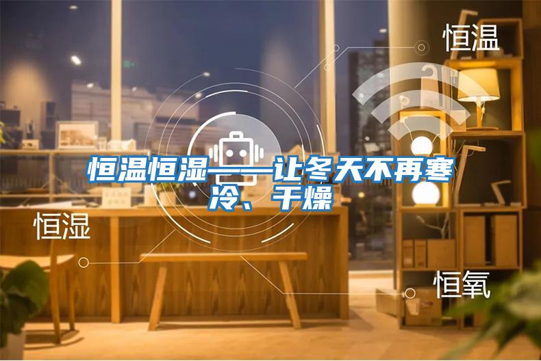 恒溫恒濕——讓冬天不再寒冷、干燥