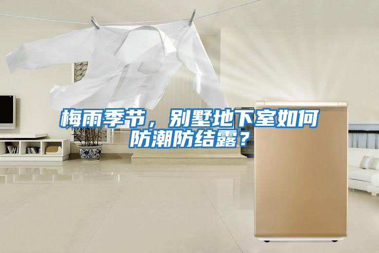 梅雨季節，別墅地下室如何防潮防結露？