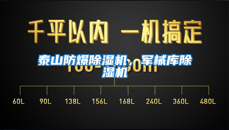 泰山防爆除濕機(jī)，軍械庫除濕機(jī)