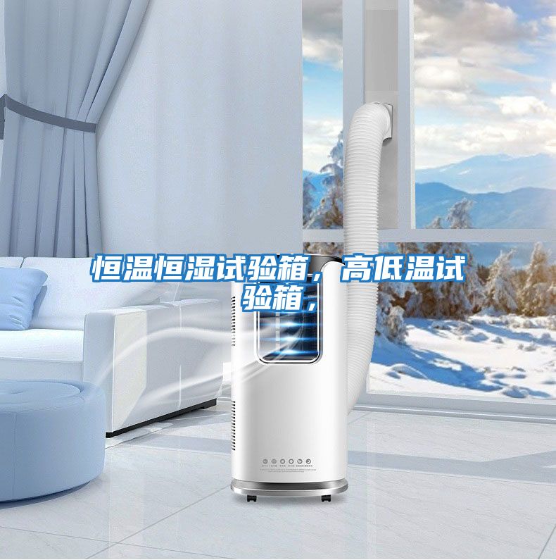恒溫恒濕試驗箱，高低溫試驗箱，