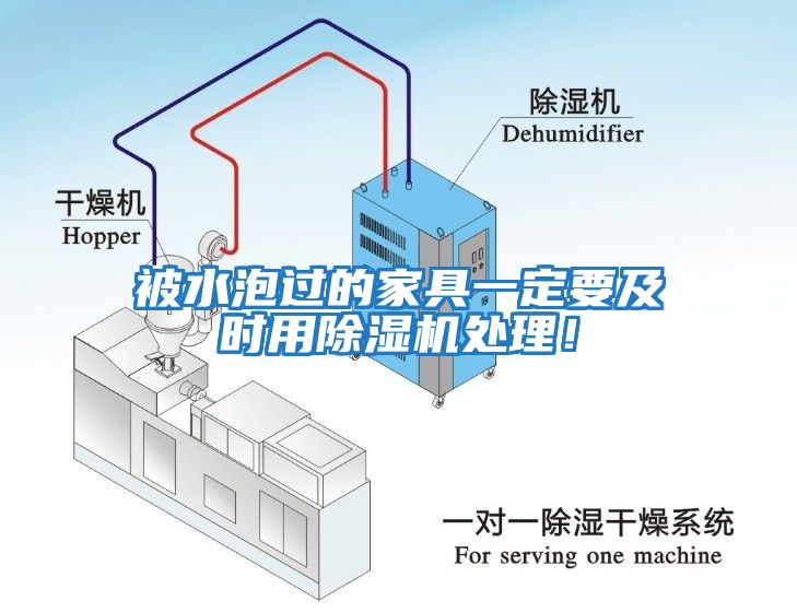 被水泡過的家具一定要及時(shí)用除濕機(jī)處理！