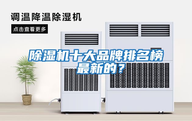 除濕機(jī)十大品牌排名榜 最新的？