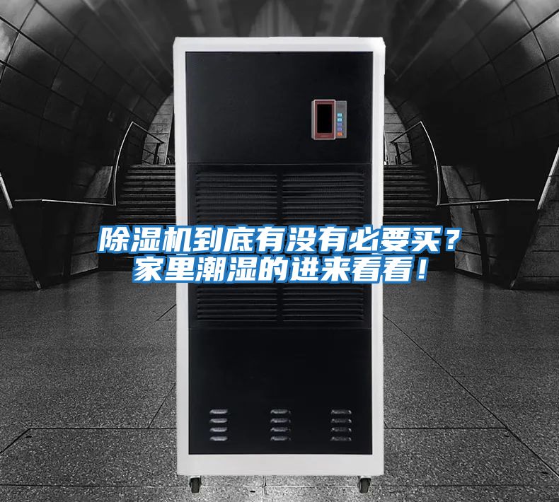 除濕機到底有沒有必要買？家里潮濕的進來看看！