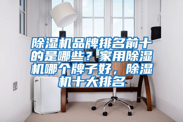 除濕機品牌排名前十的是哪些？家用除濕機哪個牌子好，除濕機十大排名